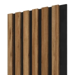 Akustični leseni paneli, hrast catania, 28x275cm (0.77 m²)