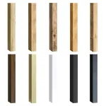 Vzorec stenske dekorativne lamele 3D (1.6x3cm)