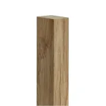 3D dekorativne lamele HRAST WOTAN, lesene letvice za stena ali strop (28x37 mm)