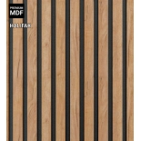 Akustični leseni panel, OAK HALIFAX, 28x275 cm (0,77 m²)