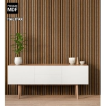 Akustični leseni panel, OAK HALIFAX, 28x275 cm (0,77 m²)
