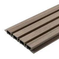 Zunanji leseni panel, fasadni, WPC, 219x26x2900mm, rjava (0.63 m2)