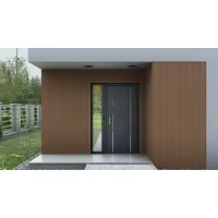 Leseni fasadni panel lamella , stiropor, winchester, 20 cm x 1,5 cm x 200 cm (0,40 m²)