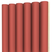 ZAOBLJEN stenski panel, masivni les, vodoodporen, TEMNO MODRO, 147x2750 mm (0.40 m²)