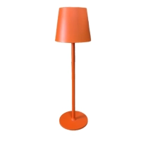 Namizna svetilka za restavracije, ORANŽNA, z baterijo, polnilna, 3600 mAh