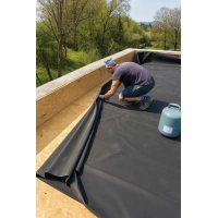 EPDM membrana za hidroizolacijo ravne strehe, debelina 12 mm, rola 1,5x20 m (30 m²)