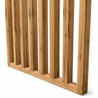 Lesene pregradne stene iz dekorativne lamele (hrast wotan)