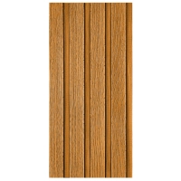Lamella facade cladding, wood imitation, GOLDEN OAK, 260 x 18 x 0.3 cm (0.47 m²)