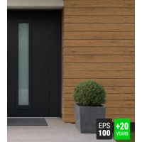 Fasadni panel, imitacija lesa, WOTAN HRAST, 120x50x2 cm, stiropor (0.60 m²)