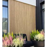 Lamelna fasadna obloga, imitacija lesa, PESKOVA BARVA, 260 x 18 x 0,3 cm (0,47 m²)