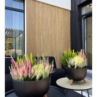 Lamelna fasadna obloga, imitacija lesa, PESKOVA BARVA, 260 x 18 x 0,3 cm (0,47 m²)