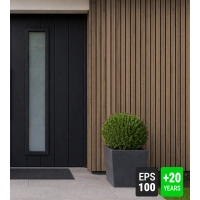 Fasadni panel, imitacija lesa, STARI OREH, 120x50x2 cm, stiropor (0,60 m²)