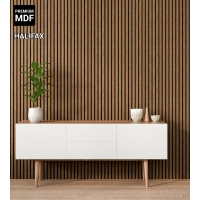 Akustični leseni panel, OAK HALIFAX, 28x275 cm (0,77 m²)