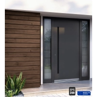 Leseni fasadni panel, stiropor, oreh, 18 cm x 1,9 cm x 200 cm (0.36 m²)