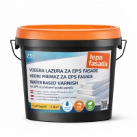 Zaščitni vodni premaz za EPS fasadne panele, 2.5 L