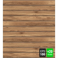 Fasadni panel, imitacija lesa, oreh, 120x50x2 cm, stiropor (0.60 m²)