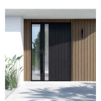 WPC fasadni panel TIK/ČRNA, tekstura LESNA STRUKTURA 2K26, 219x2900 mm, dvobarven (0,63 m²)