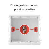 Doza za pametno stikalo za votle stene (86x86 mm)