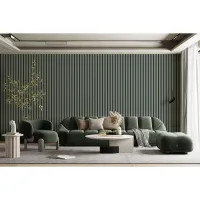 3D dekorativne lamele za stene in strop, lesena letev (zelena steklenica) 16x28mm