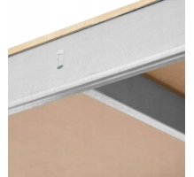 Kovinski regal za shranjevanje Springos 205x120x45cm, max 200 kg na polico