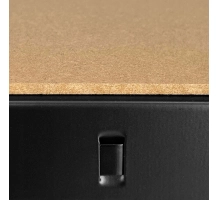 Kovinski regal za shranjevanje Springos 180x90x40cm, max 175 kg na polico