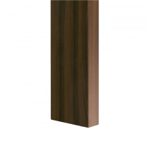 Lesene letvice za pregradne stene (28x60mm) (oreh)
