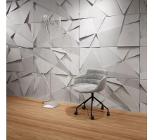 3D panel za steno, dekorativni beton, CRYSTAL PB 05