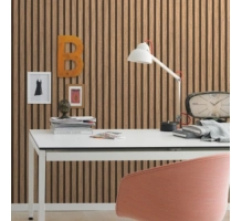 Tapete LESENI LAMELE Imitacija 3D DESK hrast, 53x300cm