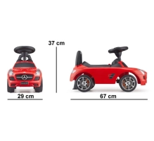Otroški poganjalček – avto Mercedes SLS | rdeč