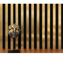 Akustični leseni paneli zlato metalik, 28x275cm (0.77 m²)