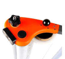 WILLIE Ročni odvijalec za stretch folijo, 50 cm, oranžen, maks. dolžina folije 500 mm