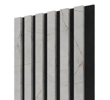 Akustični leseni panel, marmor, 28x275cm (0.77 m²)