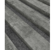 Akustični leseni panel, beton, 28x275cm (0.77 m²)