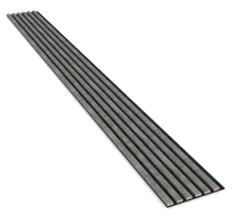 Akustični leseni panel, beton, 28x275cm (0.77 m²)