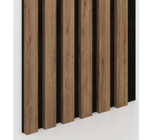 Akustični leseni panel, ZLATI HRAST CRAFT, 28x275cm (0.77 m²)