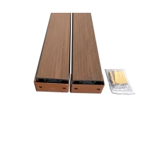 WPC leseni brisolej LT-04A, 3D žitni les, AURORA, 100x53x2900 mm