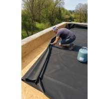 EPDM membrana za hidroizolacijo ravne strehe, debelina 12 mm, rola 1,5x20 m (30 m²)