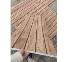 Fasadni panel, imitacija lesa, antični hrast, 120x50x2 cm, stiropor EPS 200 (0.60 m²)