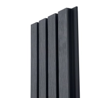 WPC fasadni panel SIVA/ČRNA, 219x2900 mm, dvobarvni (0,63 m²)