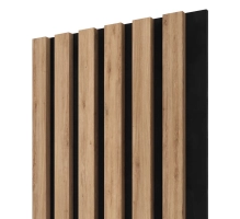 Akustični leseni paneli, hrast, 28x275cm (0.77 m²)