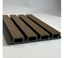 WPC fasadni panel DARK TEAK/ČRNA, 219x2900 mm, dvobarvni (0,63 m²)