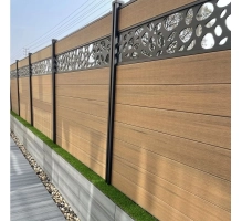 WPC deska za ograjo, TEAK, 162x20 mm, 1750 mm dolžina, široke letvice