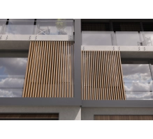 WPC leseni brisolej LT-04A, 3D žitni les, AURORA, 100x53x2900 mm