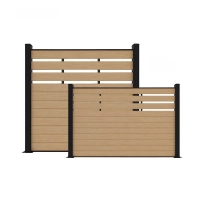 WPC deska za ograjo, JAVOR, 162x20 mm, 1750 mm dolžina, široke letvice
