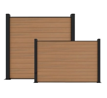WPC deska za ograjo, TEAK, 162x20 mm, 1750 mm dolžina, široke letvice