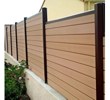 WPC deska za ograjo, TEAK, 162x20 mm, 1750 mm dolžina, široke letvice