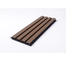 WPC fasadni panel DARK TEAK/ČRNA, 219x2900 mm, dvobarvni (0,63 m²)