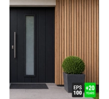 Fasadni panel, imitacija lesa, SIBIRSKI MACESEN, 120x50x2 cm, stiropor (0,60 m²)