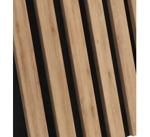 Akustični leseni panel, ZLATI HRAST CRAFT, 28x275cm (0.77 m²)