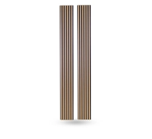 WPC fasadni panel, 223x26x2900 mm, SVETLI HRAST s črnimi fugami, 6 rešetk (0,64 m²)
